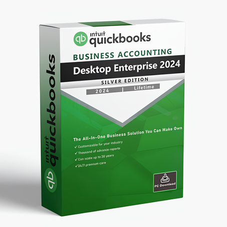 QuickBooks Desktop Enterprise 2024 – Lifetime License for Windows