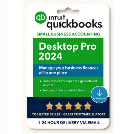 Intuit QuickBooks Desktop Pro 2024 Lifetime License