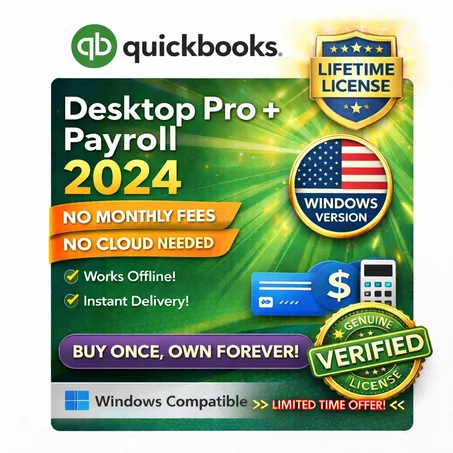QuickBooks Desktop Pro 2024 Lifetime License