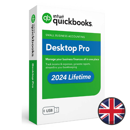 QuickBooks Desktop Pro 2024 Lifetime License For Windows For UK