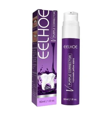 EELHOE Dentifrice Violet pour le Blanchiment des Dents – 50ml
