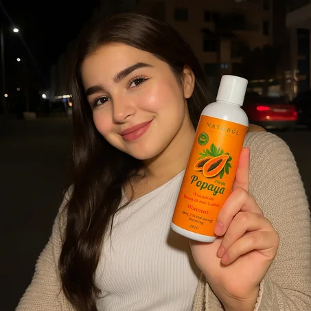 لوشن البابايا مبيض للجسم واليدين و الوجه