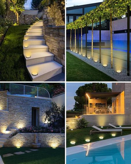 مصابيح ارضية تعمل بالطاقة الشمسية لممر الحديقة والفناء والمناظر الطبيعية