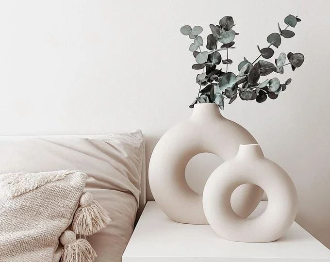 Vase donuts