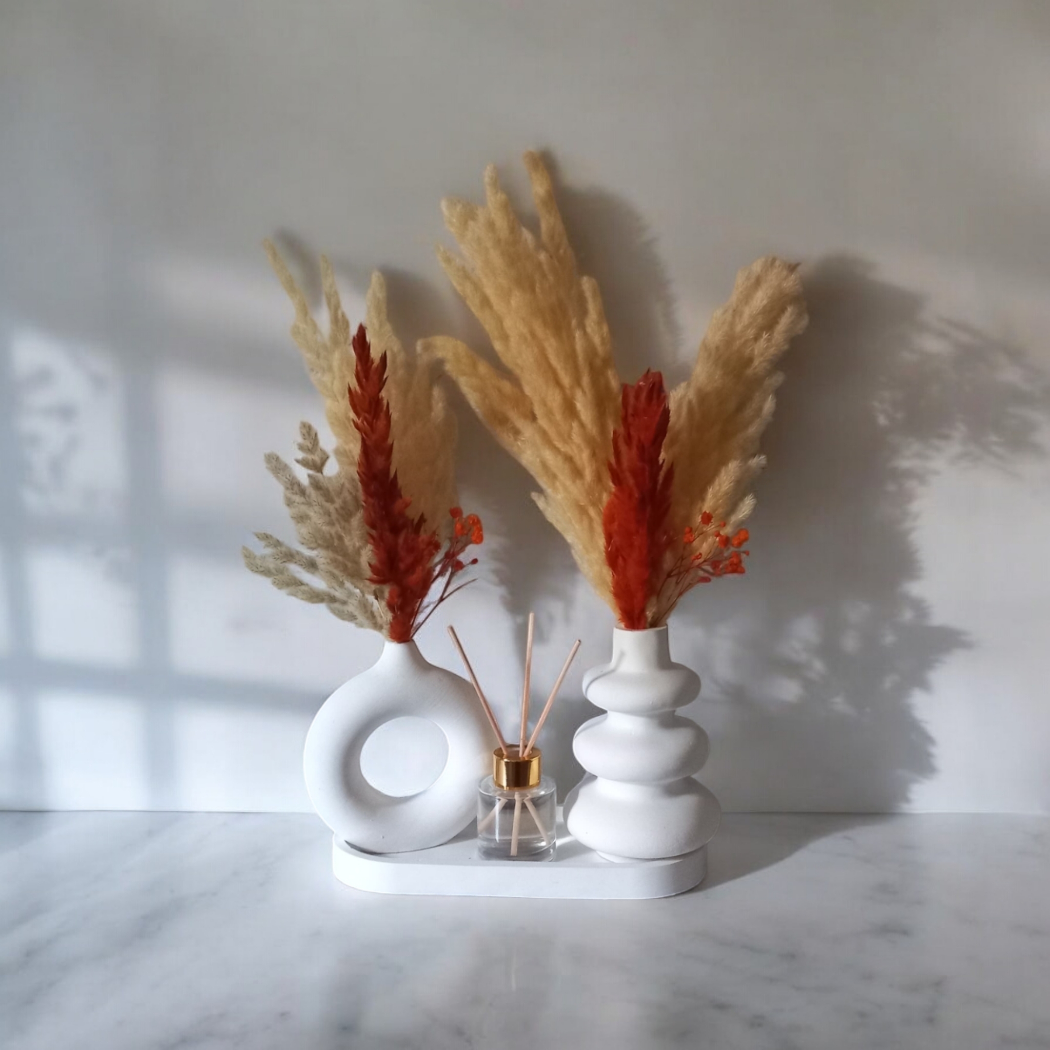 Pack 2 vases tendance