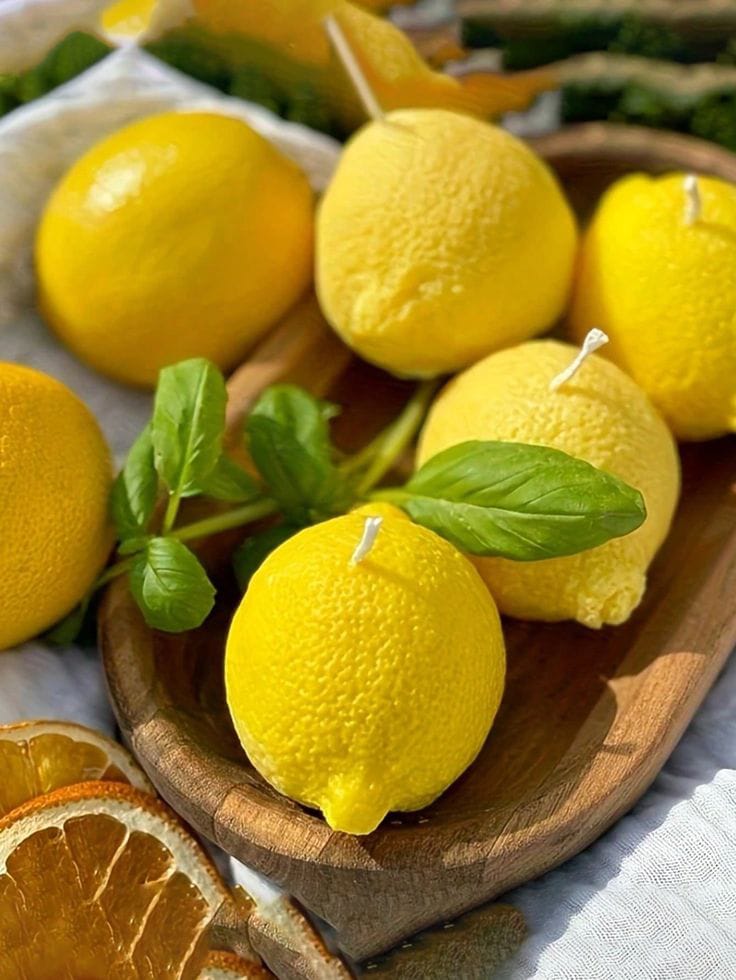Bougie citron