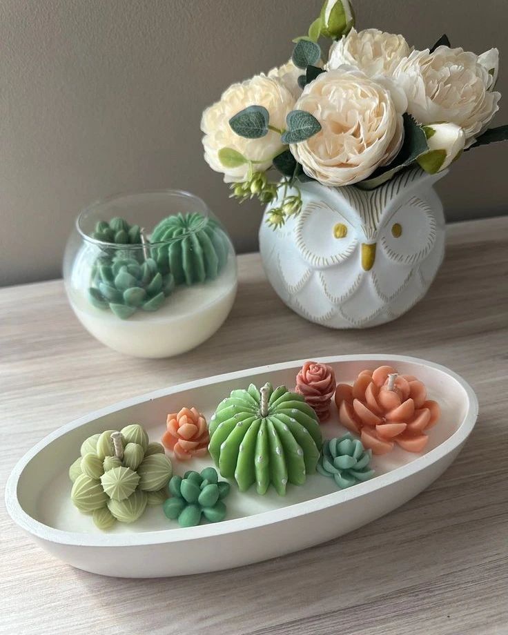 New pot cactus bougie