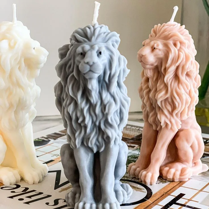 Bougie lion