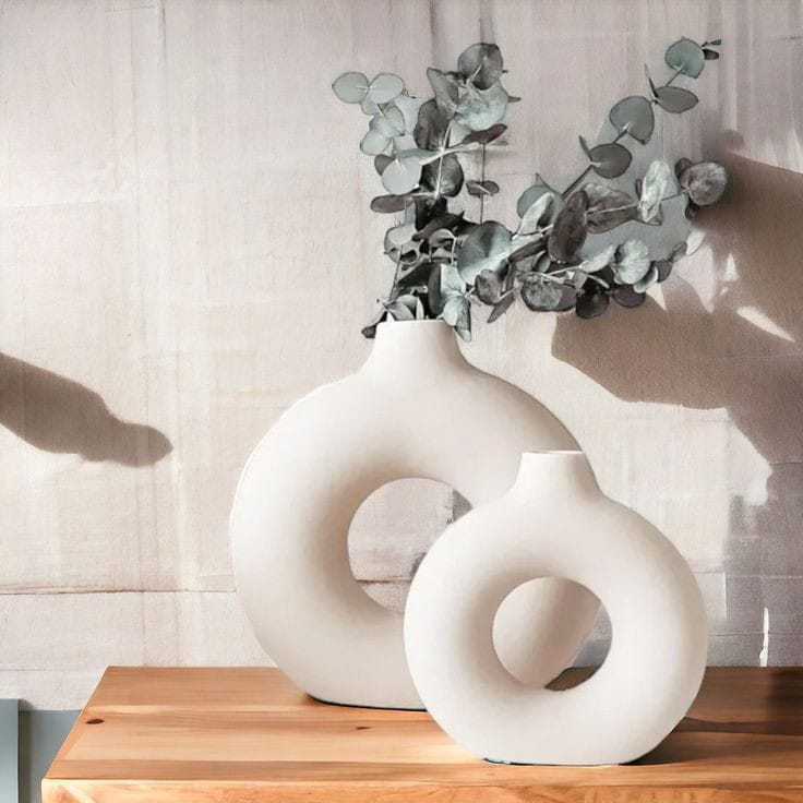 Vase donuts