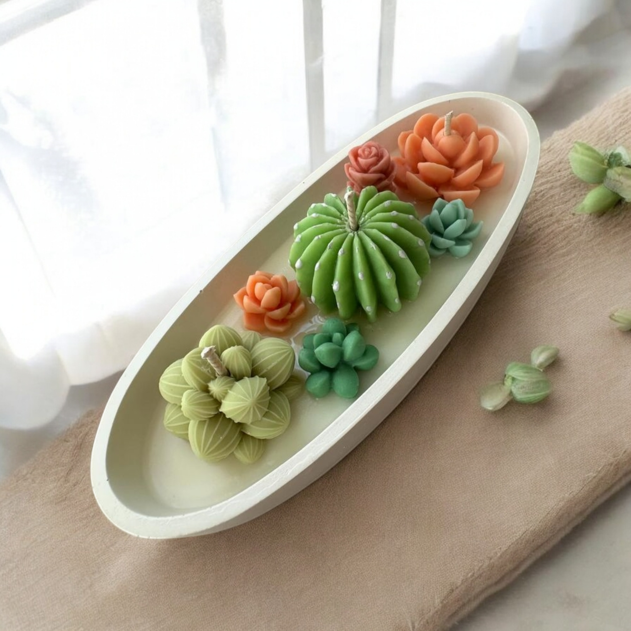 New pot cactus bougie