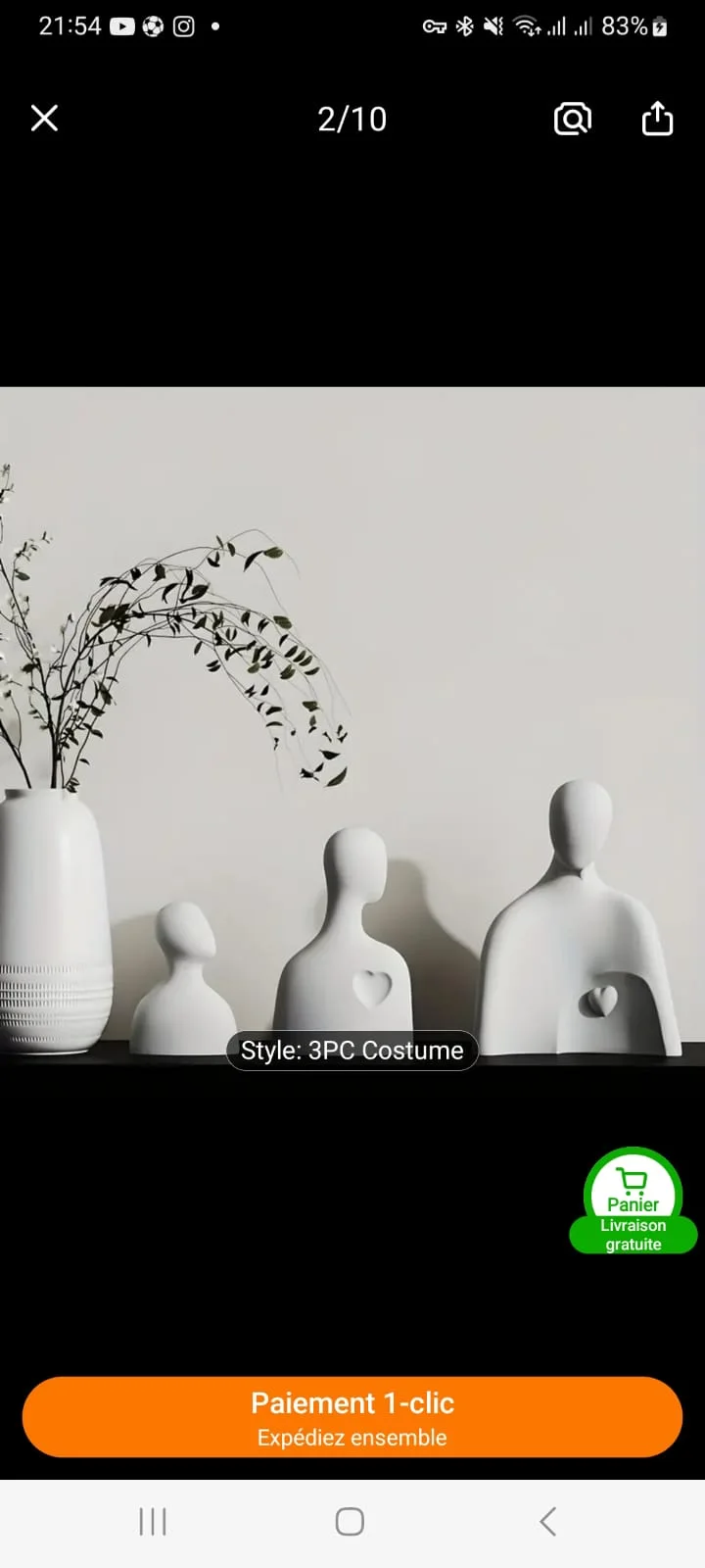 Famille style cœurs penseurs