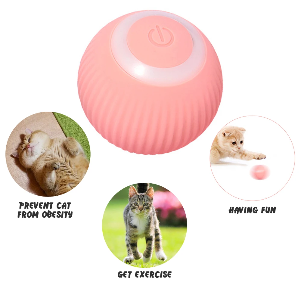 🐾 كرة اللعب التفاعلية للقطط