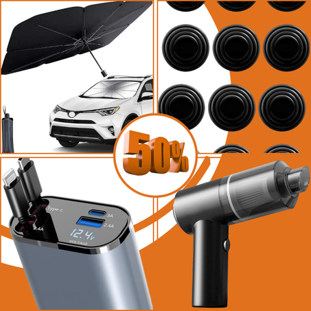 باقة العناية الكاملة للسيارة – عرض خيالي بخصم % 50