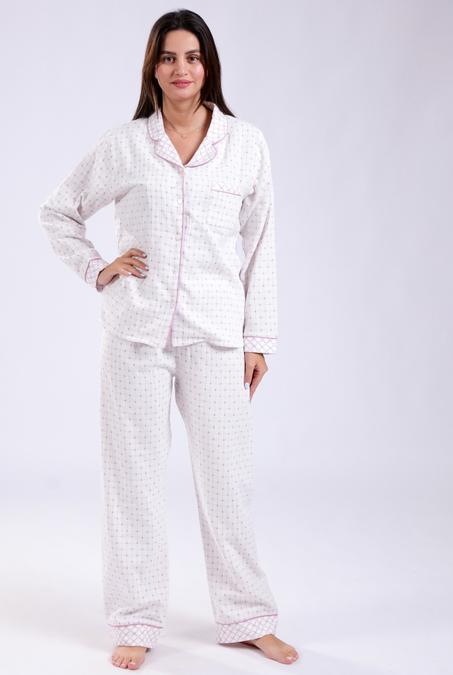 Pyjama demi-saison en Lin