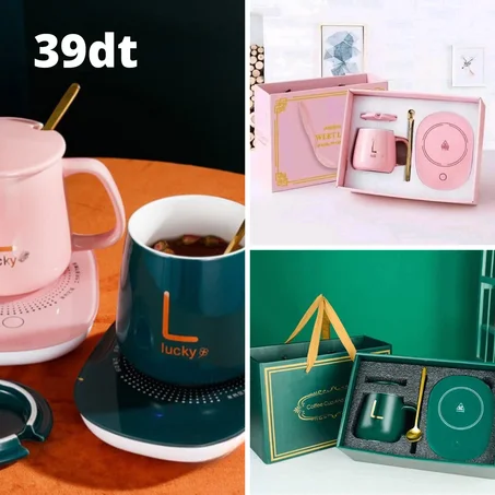 Magic cup and heater