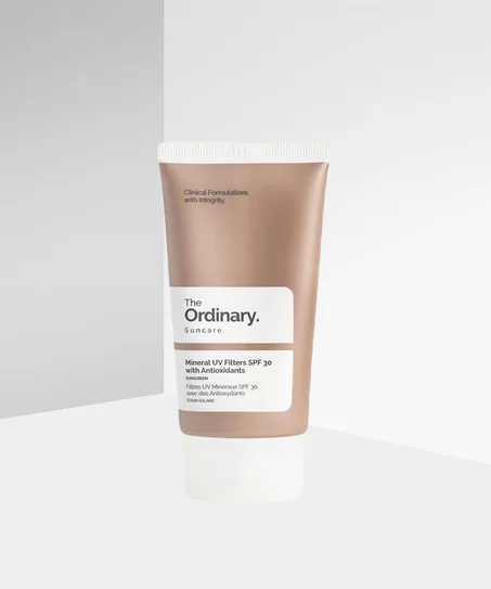 MINERAL UV FILTERS SPF 30 WITH ANTIOXIDANTS