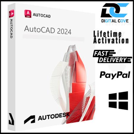 Autodesk Autocad 2024 | FULL ACTIVATED | LIFETIME LICENSE | FOR WINDOWS
