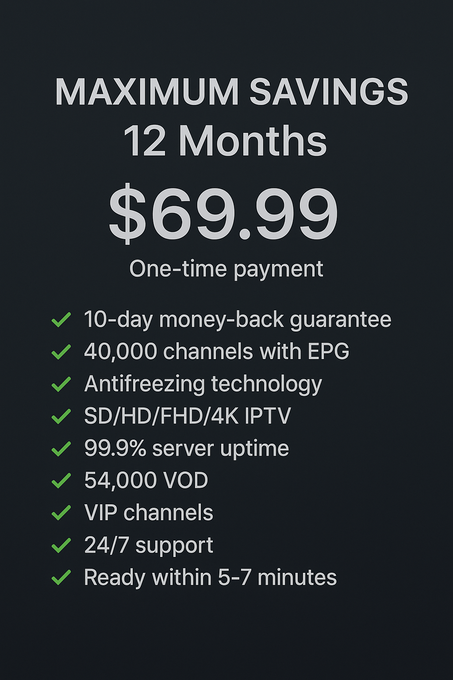 Maximum Savings 12 Months