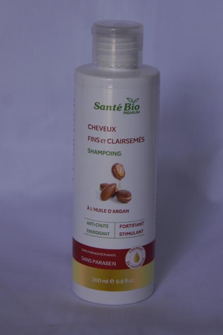 SANTE BIO SHAMPOOING ANTI CHUTE A L'HUILE D'ARGAN