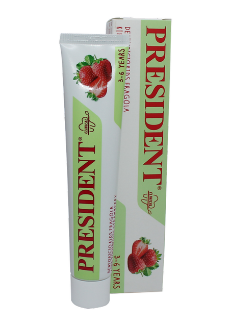 PRESIDENT DENTIFRICE KIDS 3-6ANS FRAISE