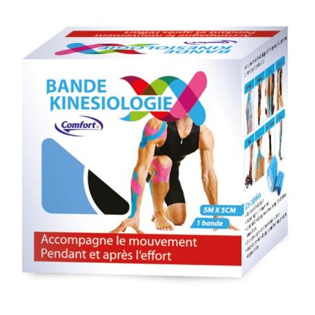 BANDES KINESIOLOGIQUES COLOREES