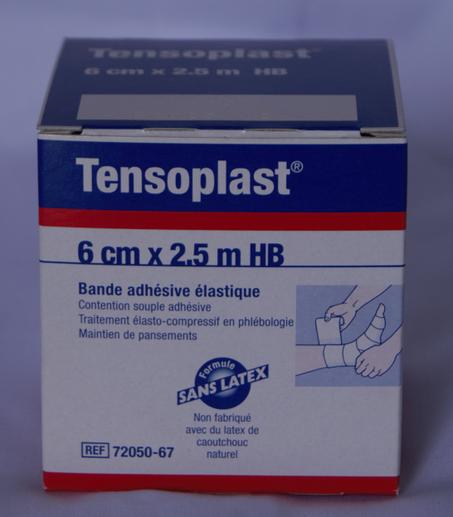 TENSOPLAST BANDE ADHESIVE ELASTIQUE
