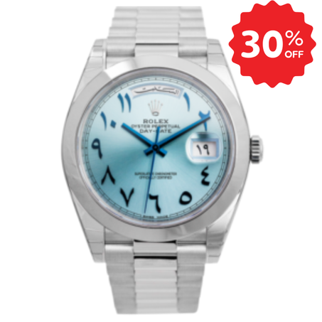 Rolex Day-date Ice blue Arabic Dial