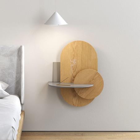 طاولة جانبية بتصميم هندسي عصري