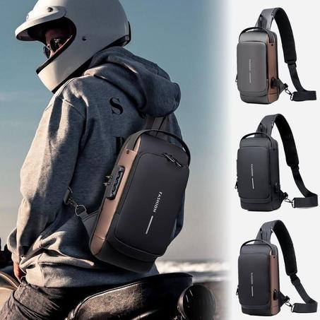 😍Waterproof Casual Multifunctional Chest Bag