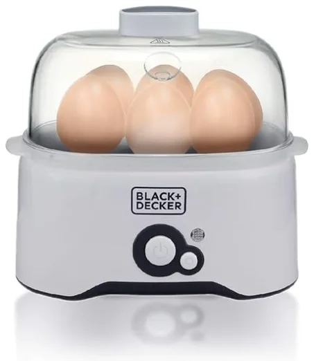 جهاز طهي البيض سلسلة 3000 بقدرة 400 واط، مستويات طهي مختلفة، حجم عائلي، بيض مسلوق بدون قشر من فيلبس