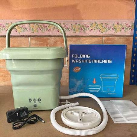 غسالة الملابس المحمولة قابلة للطي