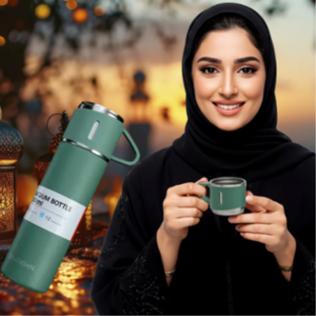 حافظة حرارية بفنجان