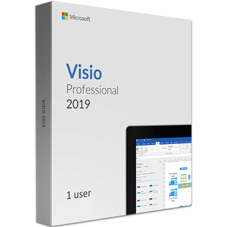 Microsoft Visio Professional 2019 - 1 PC