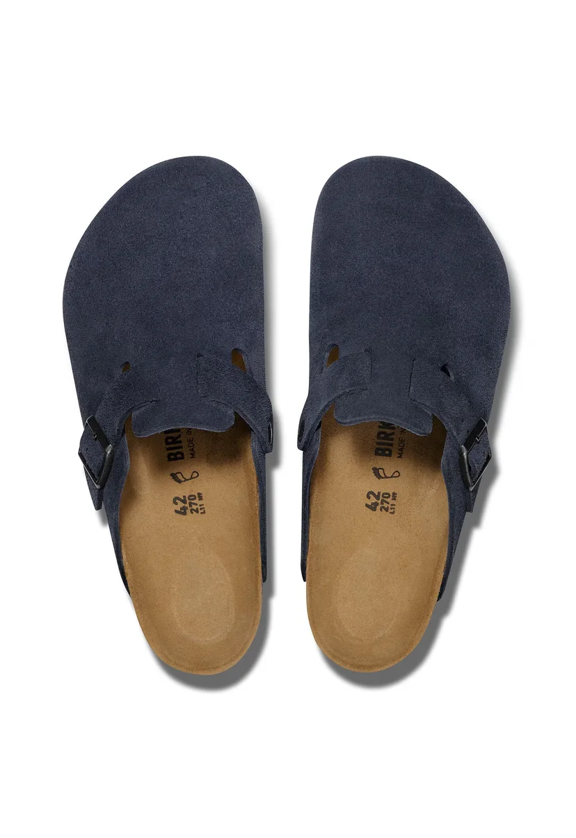 Sabot-en cuir Style Birkenstock - Taupe