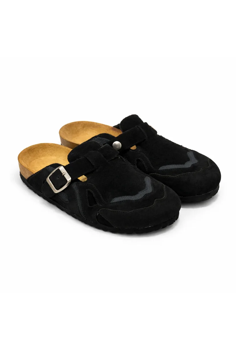 Clogs Style Birkenstock By PASO - BLACK