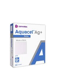 AQUACEL extra AG+ 10cm x 10 cm