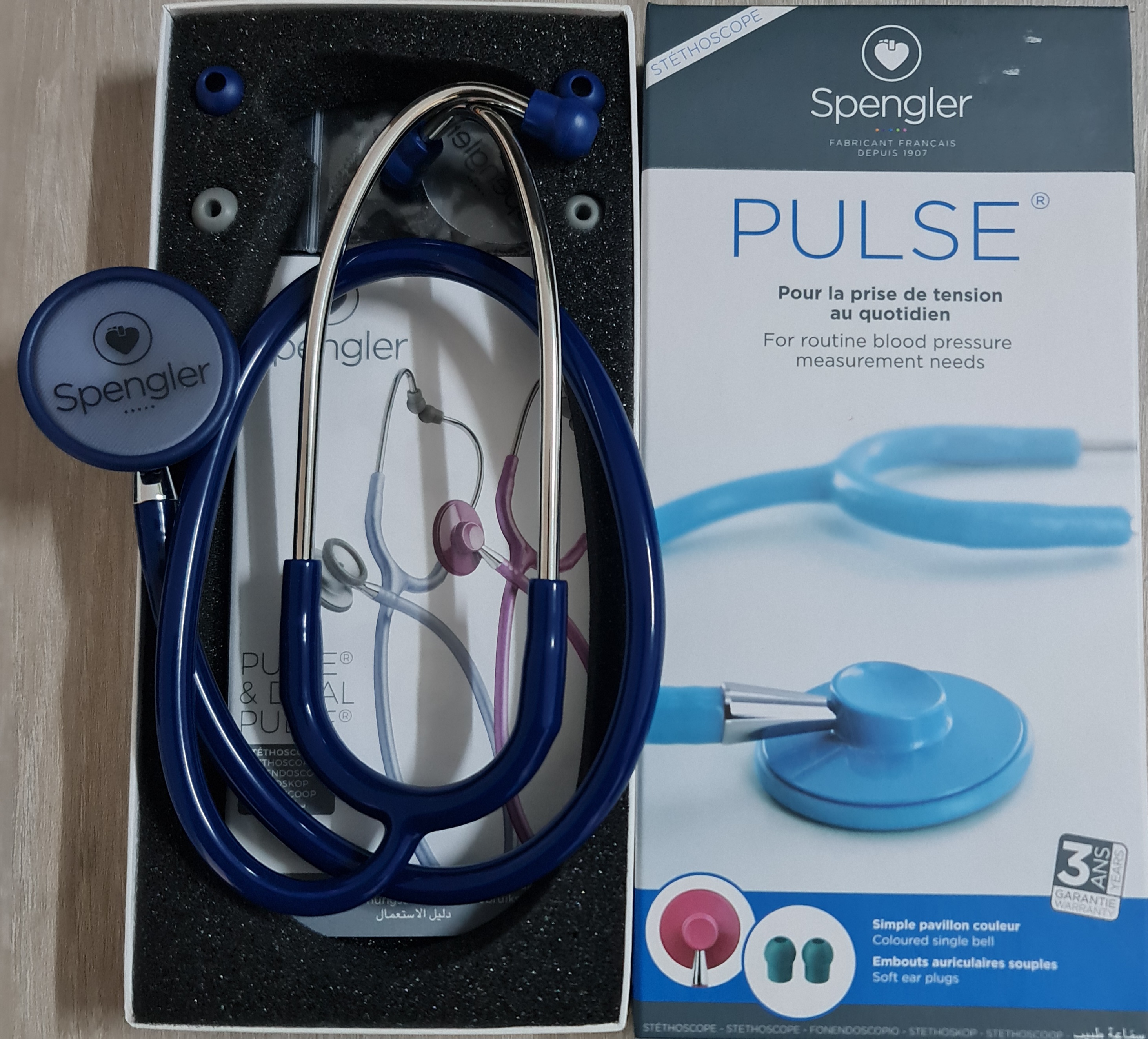 stéthoscope  Spengler pulse