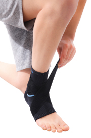 chevillière ligamentaire a sangle de dérotation