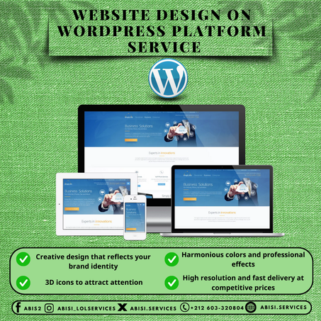 تصميم المواقع على منصة الووردبريس