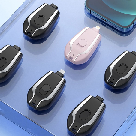 Mini Power Bank Porte-Clé  1500 mAh