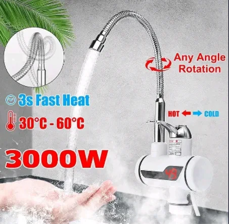 حنفية تسخين المياه  الفورية و مرش دوش