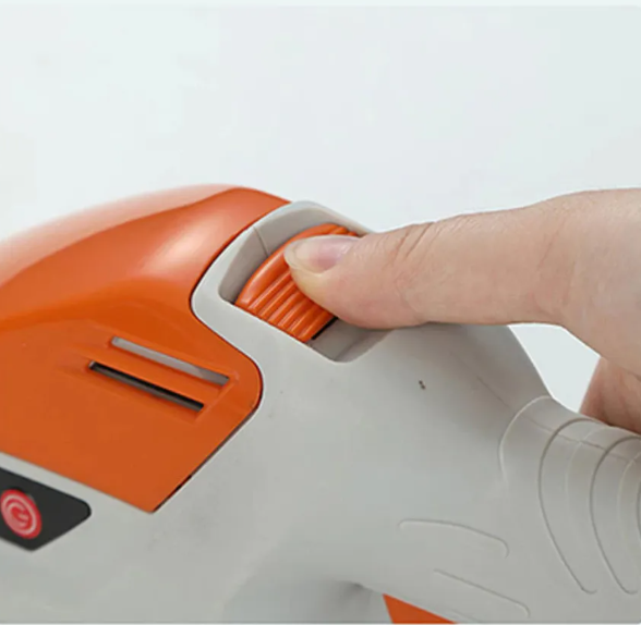 Cisaille Électrique Rechargeable Sans Fil 2-en-1 - Taille-Haie et Coupe-Bordure avec Lames Interchangeables