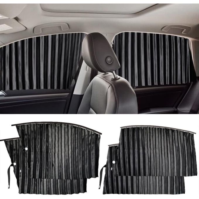 ستائر المغناطيس السيارة 4 قطع