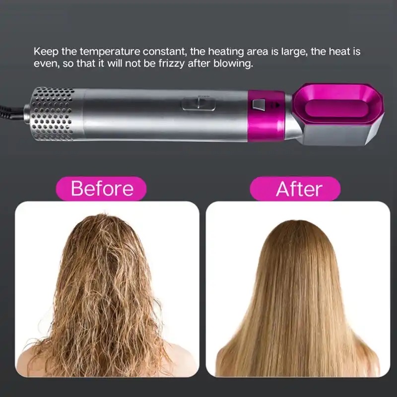 Brosse sèche-cheveux 5 en 1