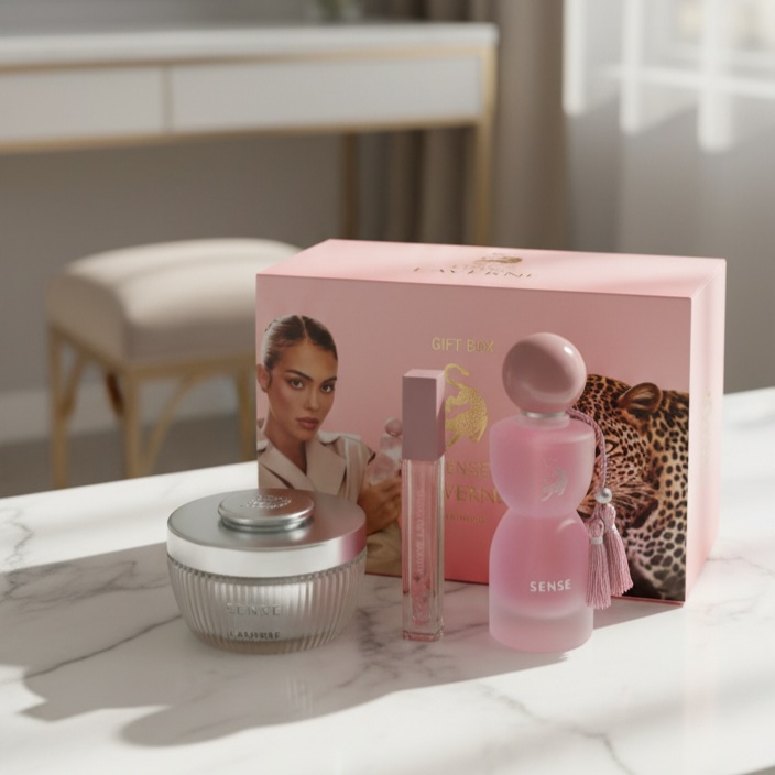 Gift Box  Gorgina – (Crème + Testeur + Parfum