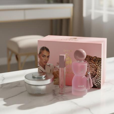 Gift Box  Gorgina – (Crème + Testeur + Parfum