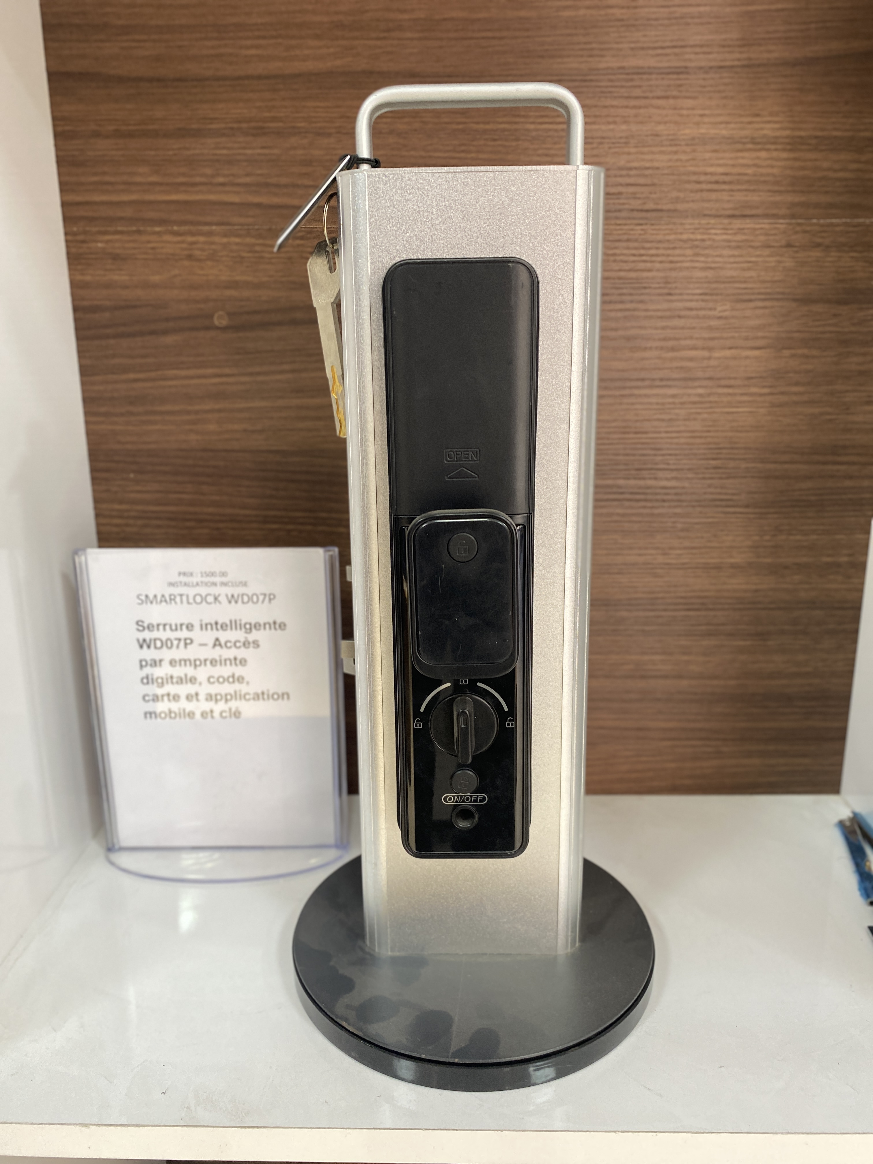 la solution moderne pour sécuriser votre maison ou votre local sans clés.