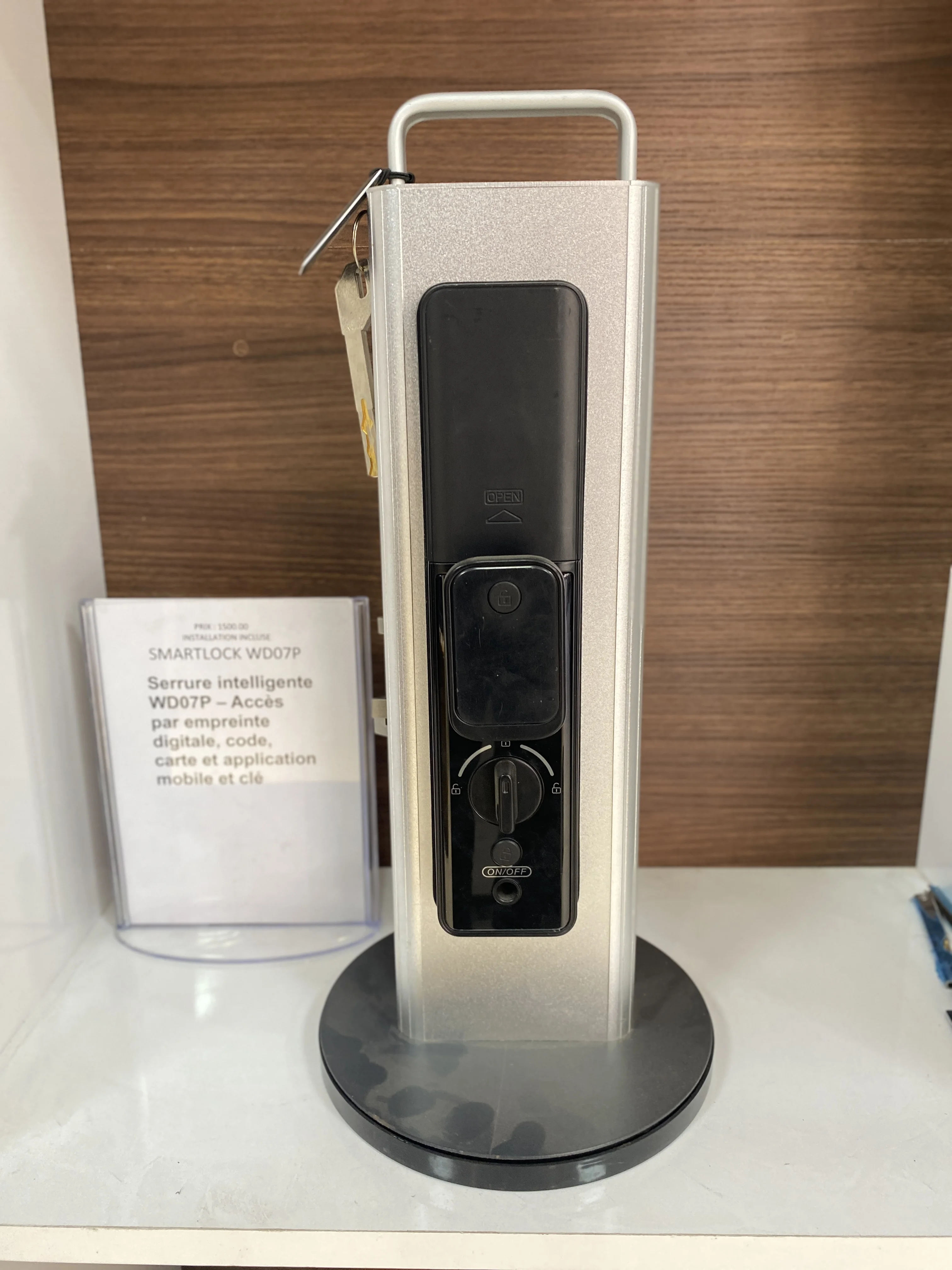 Smart Lock KechVision – Serrure Intelligente au MarocQuatrième produit