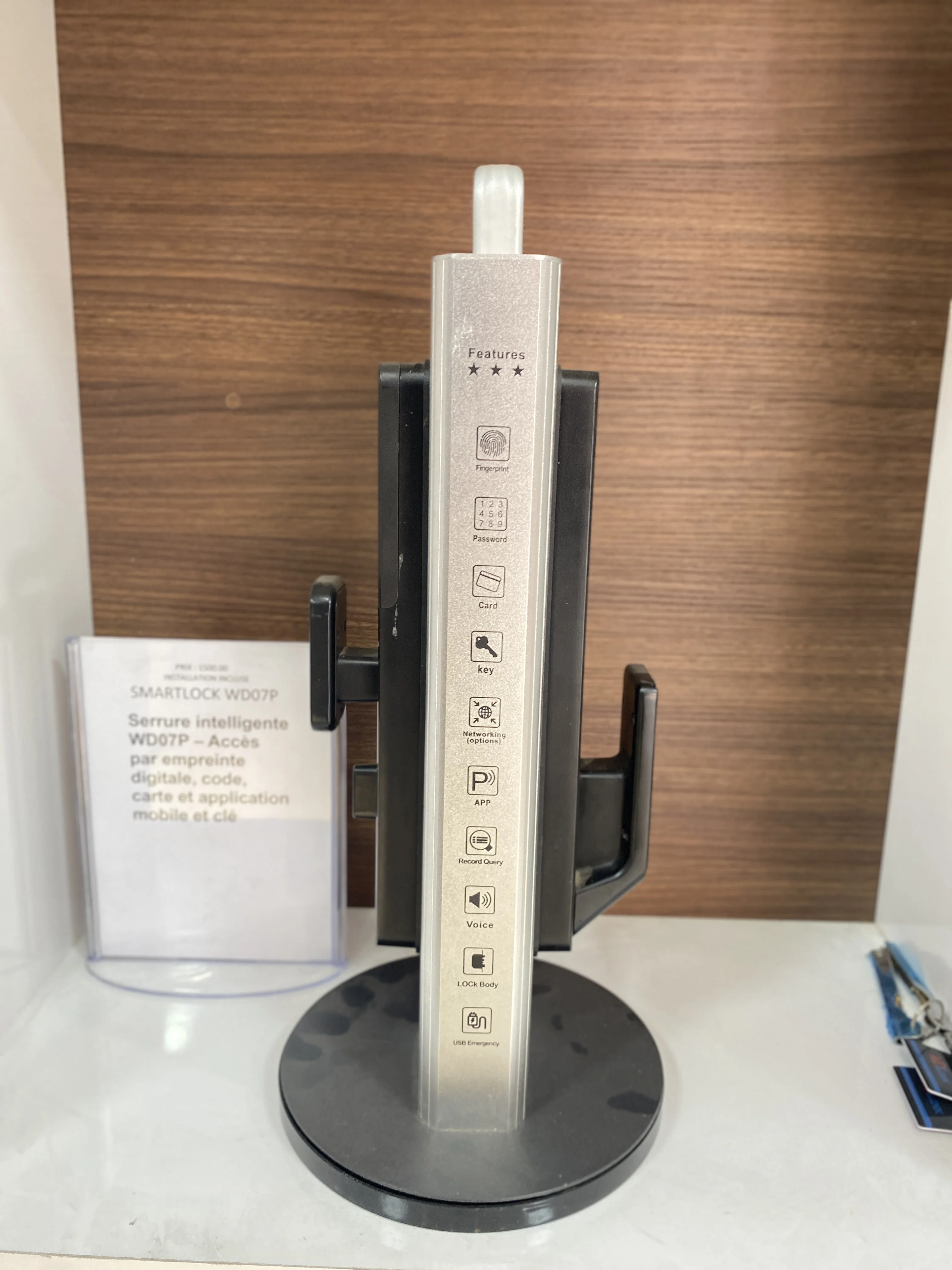 la solution moderne pour sécuriser votre maison ou votre local sans clés.