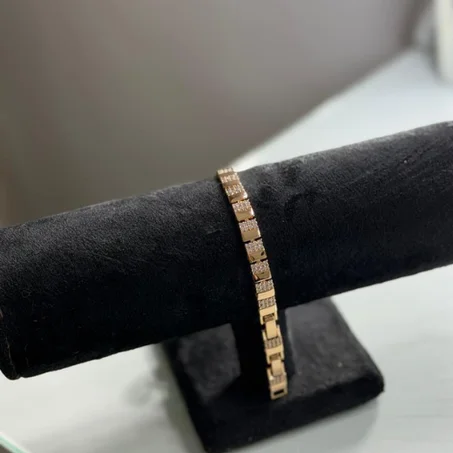 Gourmette rose gold